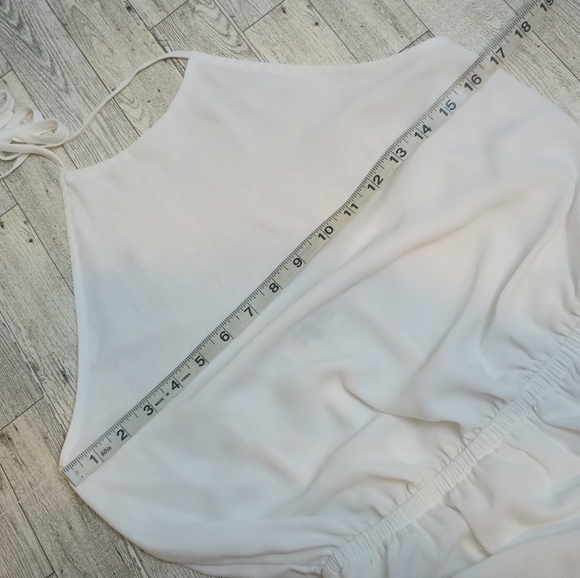 SHOW ME YOUR MUMU Heather Halter Dress White Size Medium - Picture 5 of 10